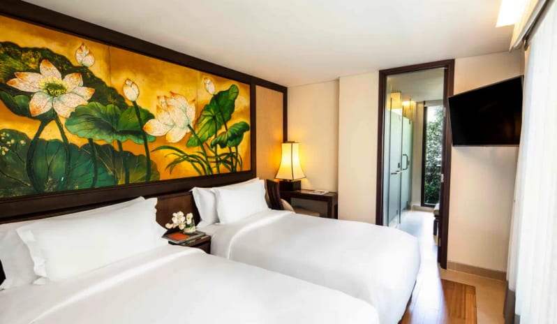 Banyan Tree Lang Co - Three Bedroom Ocean View Pool Villa  Twin Bedroom